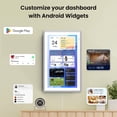 thumbnail image 3 of ApoloSign 27 inch Digital Calendar, Dual-Mode Smart Wall Planner & Interactive Display Electronic Touchscreen Chore Chart for Family Schedules, Sync Calendars, No Subscription (Gray), 3 of 16