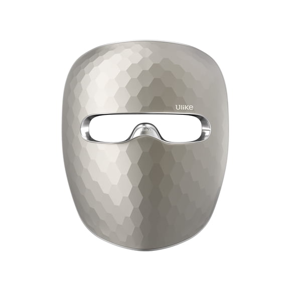 Ulike Masque Facial de Luminothérapie Rouge ReGlow – Soins de la Peau Anti-âge et Acné 4-en-1 / 272 DEL de Qualité Médicale – Or