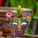 thumbnail image 1 of Abstract Color Three Hole Face Resin Flower Pot, 1 of 8