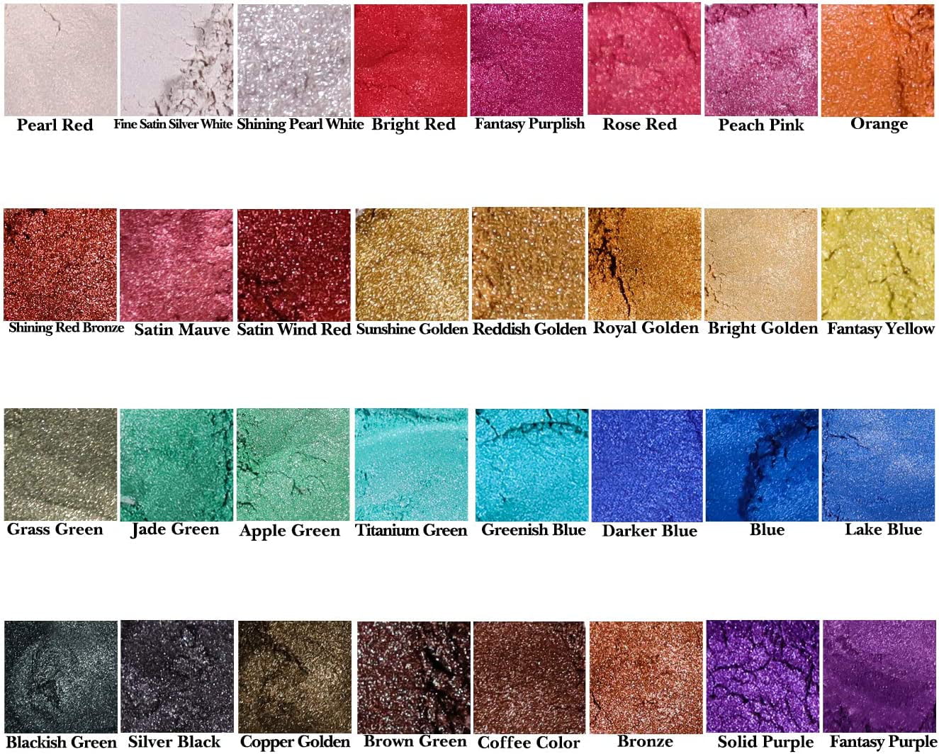 SEISSO Mica Powder Coloring Pigment, Natural Epoxy Resin Dye, Premium Mica  Powder,24 Colors for Lip Gloss, Soap Making, Candle Making, Bath Bomb, Art  Crafts,Nails, Slime,Christmas Gift 