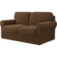 thumbnail image 1 of CHUN YI Stretch Checks Spandex Sofa Cover Separate Backrests Cushions Cover Slipcover, 1 of 5