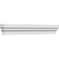 thumbnail image 3 of Ekena Millwork 134" Bottom Width x 136 1/2" Top Width x 5 1/2"H x 1 3/4"P Stockton Crosshead, 3 of 24