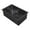 Matte Black, variant on Whitehaus Collection WHNPL2918-BSS Noah Plus 16 Gauge Single Bowl Dual-Mount Sink Set - Brushed Stainless Steel