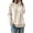 Beige, variant on Sweaters for Women Stripe Side Slit Casual Loose Long Sleeve Tops Fall Winter Pullover Knit Blouse Daily Wear