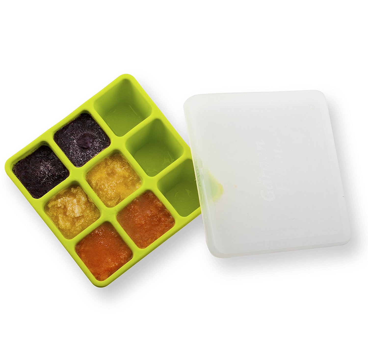 Garden Fresh Freezer Tray with Lid, Colors May Vary, Freezer tray