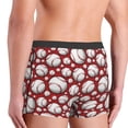 thumbnail image 3 of Uemuo Cute Baseball Pattern Men's Boxer Briefs,Trunk Anti-Chafing,Comfortable, Durable, and Stylish Underwear-XX-Large, 3 of 9