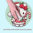 thumbnail image 2 of Hello Kitty Christmas Anime Mouse Pad, Gaming Mouse Pad Anti-Slip Rubber Base, Laptop Mouse Pad, Office Desktop Mouse Pad 8x8 Inch, 2 of 5