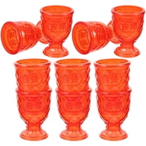 KAJNBN 10pcs Chinese Wedding Wine Cups Plastic Small Wine Cups Mini Liquor Cups Goblet