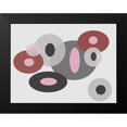 thumbnail image 2 of Auda, Christine 18x15 Black Modern Framed Museum Art Print Titled - Geometric Circles Light, 2 of 5