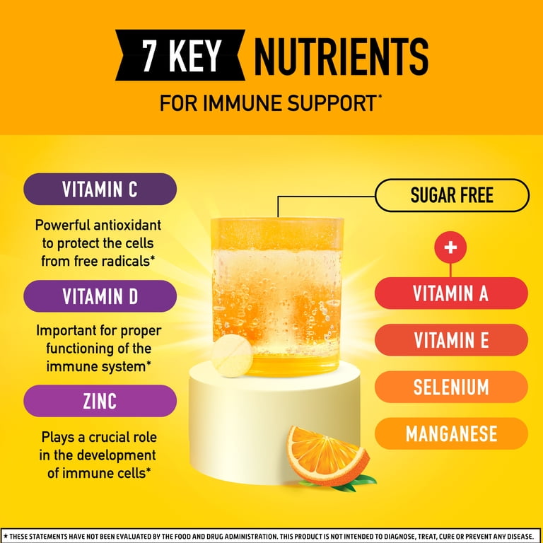 Vitamin C 1000mg Immune Support Effervescent Tablets photo 3