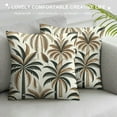 thumbnail image 3 of Leisuo Throw Pillow Covers Coconut Cushion Cases Farmhouse Decor Square Pillowcases for Sofa Couch Bedroom Living Room Car, 3 of 5