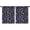Dinosaur and Rocket, variant on Blackout Kids Curtains,Dinosaur and Rocket Black Pattern Children's Insulated Curtains Set Of 2,Bedroom Essentials,Toddler Room Decor 52"x84"