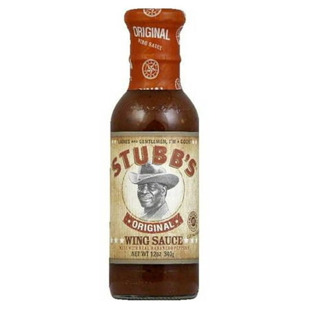 Stubb's Original Chicken Wing, 12 OZ (Best Chicken Wing Sauce)