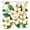 Color 7, variant on Plumeria Flower Polyester Shower Curtain For Home Bathroom Bath Tub Decoration 72x72 inch