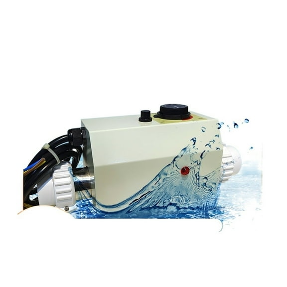 2/3KW Electric Pool Heater Smart Heating Bathtub Swimming Pool Thermostat SPA Cylinder Constant Temperature Heating Equipment ,Precision Thermostat - 1_2KW