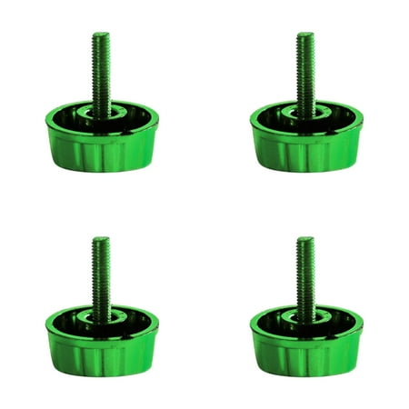 Fishing Reel Handle Nut Screw Caps Semi-Metal Replacement Parts for Spinning Reel Knob Power Handle Grip Universal Fit Saltwater Freshwater Fishing Accessories Durable Screw for Most Spin Reels