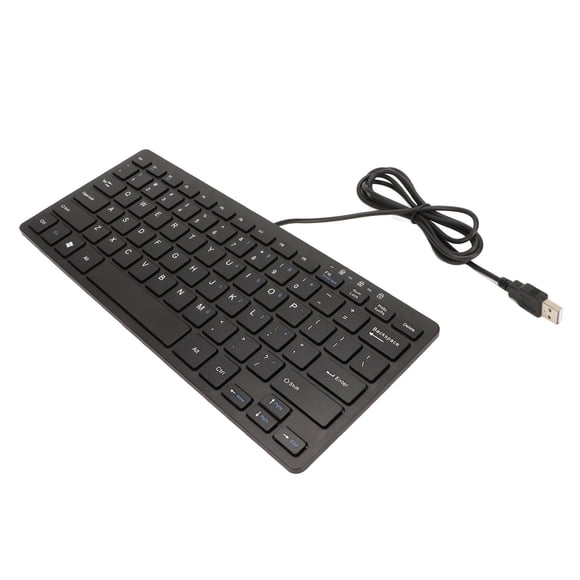 Portable Mini USB Wired Keyboard With Scissor Keyboard, 78 Keys, Anti Slip, Wide Applications For Mobile Phones, Computers, Laptops, And Desktops