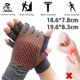 thumbnail image 2 of 1 Par De Guantes De Compresión Para Artritis, Soporte De Muñeca Para Terapia, Guantes Sin Dedos Para Manos, Dedos, Articulaciones, Túnel Carpiano, Tendinitis, Osteoartritis (Sl) Muyoka Hogar, 2 of 6