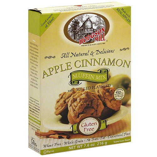 Hodgson Mill Apple Cinnamon Muffin Mix, 7.6 oz (Pack of 6) by Hodgson Mill