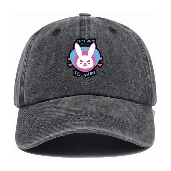 Gorra de béisbol Iplays To Wins para hombre y mujer, tamaño ajustable