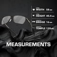 thumbnail image 5 of Oakley OO4142 Ejector Rectangle Shaped Polarized Sunglasses for Men - Includes Official Eyewear Kit - Carbon Frame with Prizm Black Lens, 5 of 6