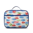 thumbnail image 2 of Strawberry Fruit Insulated Lunch Box Bag for School Reusable Insulated Lunch Bag for Women Men Meal Containers with Exterior & Interior Pockets Collection, 2 of 6
