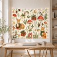 thumbnail image 5 of Botanical Watercolor Floral Painting Sunny Yellow Dusty Blue, Cozy Botanical Garden Scene, Warm Flannel Blanket for Sunroom and Reading Nook, Garden Lovers Housewarming Gift, Botanical Home Decor, 5 of 7