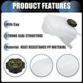 thumbnail image 3 of Unique Bargains 1 Set Coolant Reservoir Water Expansion Tank No.22950436 para Buick Regal 2011-2017 Blanco, 3 of 7