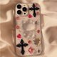 thumbnail image 1 of Funda de teléfono con diamantes de imitación 3D Kawaii Clear Hello Kitty, funda suave anticaída para iPhone 14, 13, 12, 11 Pro Max, XR, XS MAX, Y2k Girl, 1 of 4