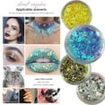 Pzvpluy Body Glitter Concerts Music Festival Rave Accessories Face Glitter Gel Sequins Glitter
