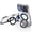 Black, variant on TECH CIRCLE For iPhone 16 Pro Max (6.9") Magnetic Clear Case with Rotating Ring Kickstand, Tempered Glass Camera Cover (Full Coverage Design), MagSafe-Compatible, Protective Transparent Cover, Blue