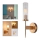 thumbnail image 4 of Lámpara de Pared Simple Moderna Lámpara de Pared con Espejo Led, Lámpara de Cristal Para Dormitorio, Cocina, Escalera, Accesorios Para Hogar Cabeza única Salvador Lámpara de pared de estilo moderno, 4 of 7