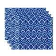 thumbnail image 2 of Simply Daisy, 18 x 14 Inch, Greeko Simple, Geometric Print Placemat (Set of 4), Aqua, 2 of 2