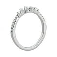 thumbnail image 2 of 0.35 Carat Brilliant Round Cut Natural Diamond Beautiful Eternity Band for Engagement Solid 14K White Gold Size 9, 2 of 7