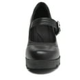 thumbnail image 5 of Women's Mary Jane Dress Shoes Low Block Closed Toe Heels Work Chunky Pumps Comfortable Round Toe Wedding Shoes Black Size 6.5, 5 of 6