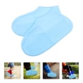 thumbnail image 4 of Voiceine 1 Pair Reusable Splashproof Shoe Covers For Men And Women Anti-Skid Rain Boot Covers For Outdoor Use And Rainy Weather Reusable Shoe Covers Size L, 4 of 10