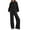 Black, variant on SUNBS 2 Piece Outfits Women Sweatsuits Drawstring Sweatshirt Lounge Sets 2025 Fall Wide Leg Sweatpants Tracksuit with Pockets