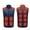 Blue, variant on Meichang Heated Vest for Men and Women Waterproof Outdoor Work Outerwear 17 Heating Area Electric Heated Jacket Hunting Warm Heated Coat