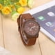 thumbnail image 4 of Reloj de pulsera analógico electrónico, correa de nailon redonda, reloj de pulsera militar (café), 4 of 8