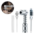 thumbnail image 3 of 90 Degree Grease Nipple Grease Injector Needle 90 Degree Adapter Carbon Steel, 3 of 8