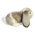 thumbnail image 5 of Aurora - Small Grey Miyoni - 9" Holland Lop Rabbit - Realistic Stuffed Animal, 5 of 6