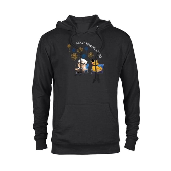Disney and Pixar’s Dug Days Fireworks - Pullover Hoodie for Adults - Customized-Black