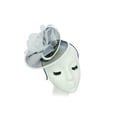 thumbnail image 2 of ChicHeadwear Womens Fascinator Fashion Hat - Ivory/Black, 2 of 2
