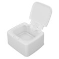 thumbnail image 4 of Cotton Pad Container, Dustproof Press Design Easy Storage Cotton Pad Storage Box  For Travel For Home, 4 of 8