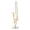 thumbnail image 1 of Modelo De Trombón Musical En Miniatura, Modelo De Instrumento Musical, Regalos Musicales, Adornos De Decoración Para El Hogar, 1 of 7
