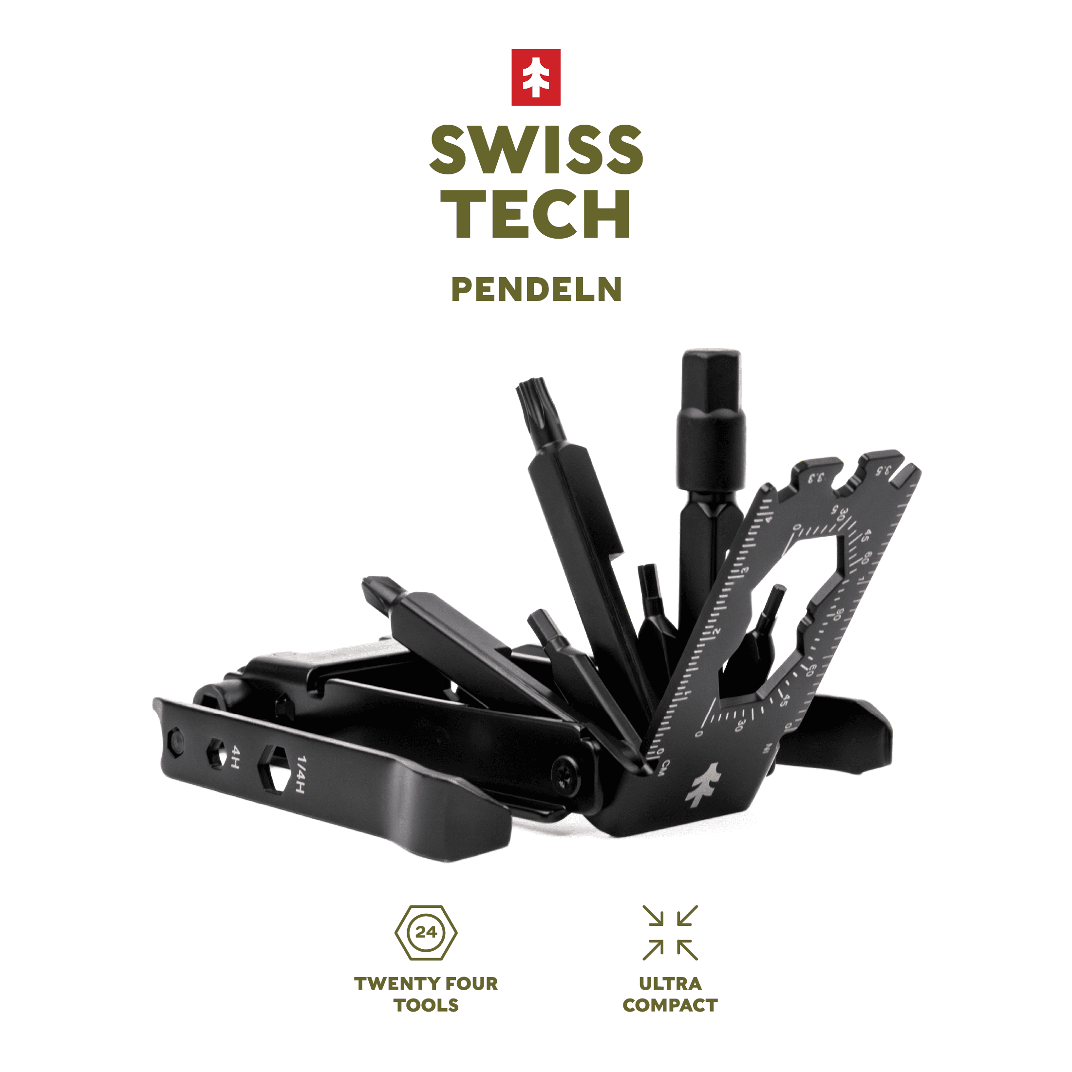 Swiss Tech Takstock AUS-8 Steel Blade 26-in-1 Folding Swiss Tech Takstock AUS-8 Steel Blade 26-in-1 Folding