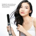thumbnail image 5 of BIMZUC Ceramic Ionic Hair Straightener Brush 5-Temp Settings 100-240V US Plug, Anti-Scald Heating Comb for Straight & Curly Hair, Black, 5 of 6