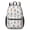 Princess and Knight White Pattern, variant on Princess and Knight White Pattern 17" Waterproof Oxford School Backpacks for Teens, S-Shape Padded Straps, for School, Travel, Hiking, Camping