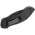 thumbnail image 4 of Kershaw Clash Serrated Assisted Open Liner Lock 8Cr13MoV Drop Point Blade with Black-oxide coating EDC Folding Pocket Knife - Black, 4 of 4