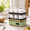 Green, variant on Rapid Egg Cooker Electric 12 Eggs Capacity Soft Medium Hard Boiled Poached Omelet Maker Poacher & Vegetable Steamertray